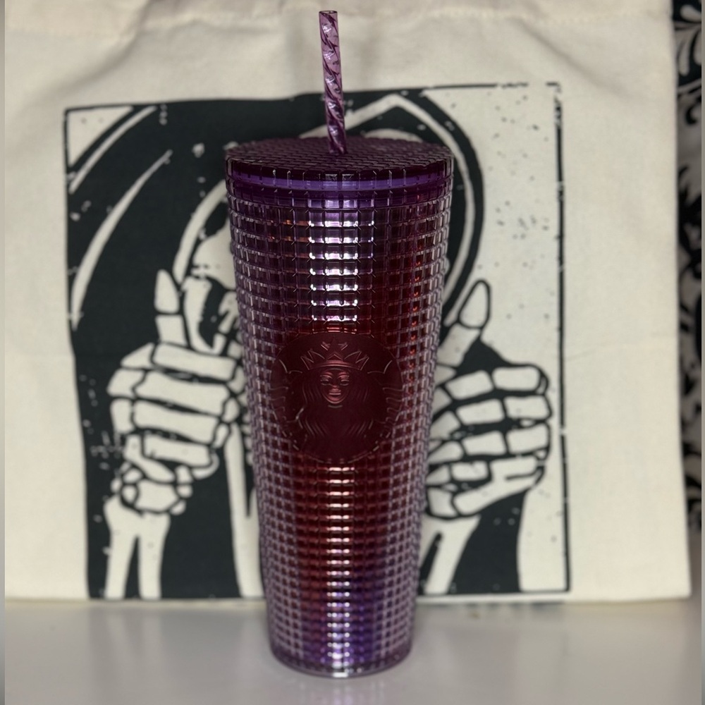 Starbucks Purple and Red Gradient Tumbler